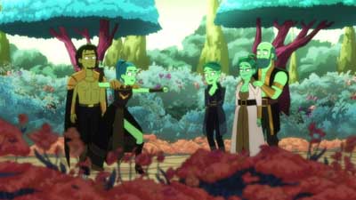 Star Trek: Lower Decks Screencaps "Shades of Green" (S5:E2)