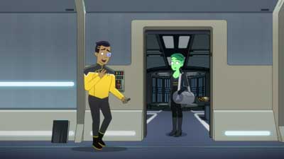 Star Trek: Lower Decks Screencaps "Shades of Green" (S5:E2)