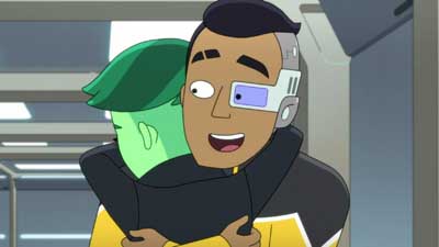 Star Trek: Lower Decks Screencaps "Shades of Green" (S5:E2)