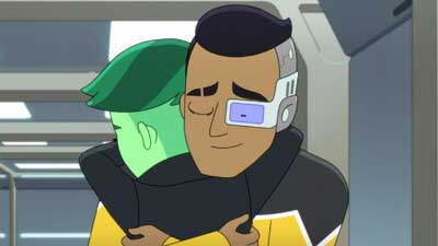 Star Trek: Lower Decks Screencaps "Shades of Green" (S5:E2)