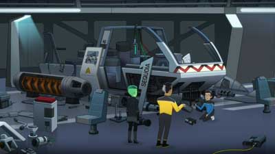 Star Trek: Lower Decks Screencaps "Shades of Green" (S5:E2)
