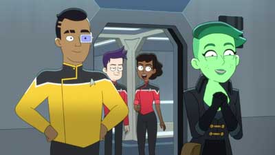 Star Trek: Lower Decks Screencaps "Shades of Green" (S5:E2)
