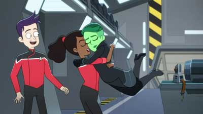 Star Trek: Lower Decks Screencaps "Shades of Green" (S5:E2)
