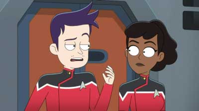 Star Trek: Lower Decks Screencaps "Shades of Green" (S5:E2)