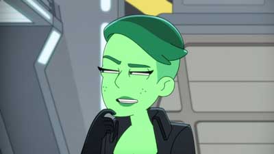 Star Trek: Lower Decks Screencaps "Shades of Green" (S5:E2)