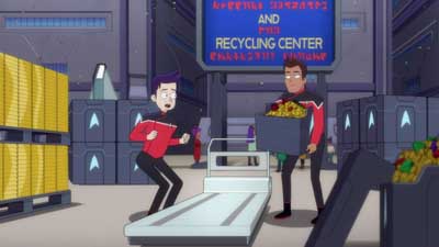 Star Trek: Lower Decks Screencaps "Shades of Green" (S5:E2)