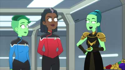 Star Trek: Lower Decks Screencaps "Shades of Green" (S5:E2)