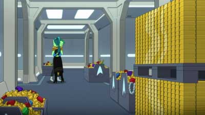 Star Trek: Lower Decks Screencaps "Shades of Green" (S5:E2)