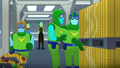 Star Trek: Lower Decks Screencaps "Shades of Green" (S5:E2)