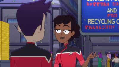 Star Trek: Lower Decks Screencaps "Shades of Green" (S5:E2)