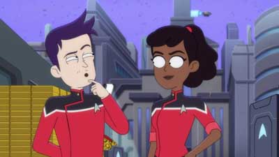 Star Trek: Lower Decks Screencaps "Shades of Green" (S5:E2)