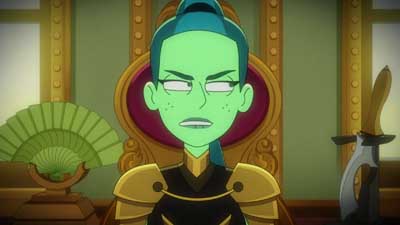 Star Trek: Lower Decks Screencaps "Shades of Green" (S5:E2)
