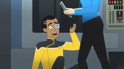 Star Trek: Lower Decks Screencaps "Shades of Green" (S5:E2)