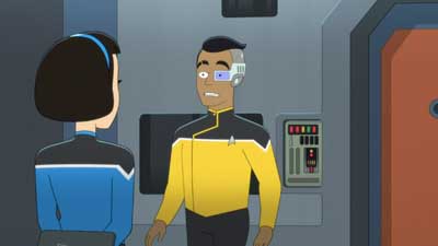 Star Trek: Lower Decks Screencaps "Shades of Green" (S5:E2)