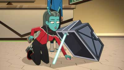 Star Trek: Lower Decks Screencaps "The Best Exotic Nanite Hotel" (S5:E3)