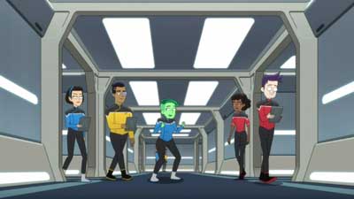 Star Trek: Lower Decks Screencaps "The Best Exotic Nanite Hotel" (S5:E3)