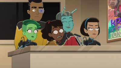 Star Trek: Lower Decks Screencaps "The Best Exotic Nanite Hotel" (S5:E3)