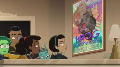 Star Trek: Lower Decks Screencaps "The Best Exotic Nanite Hotel" (S5:E3)