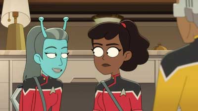 Star Trek: Lower Decks Screencaps "The Best Exotic Nanite Hotel" (S5:E3)