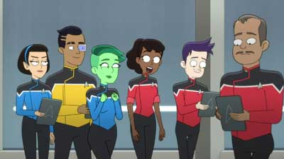 Star Trek: Lower Decks Screencaps "The Best Exotic Nanite Hotel" (S5:E3)