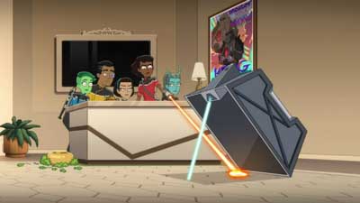 Star Trek: Lower Decks Screencaps "The Best Exotic Nanite Hotel" (S5:E3)