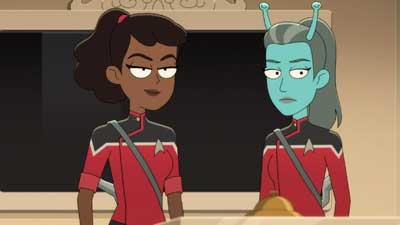 Star Trek: Lower Decks Screencaps "The Best Exotic Nanite Hotel" (S5:E3)