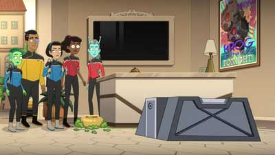 Star Trek: Lower Decks Screencaps "The Best Exotic Nanite Hotel" (S5:E3)