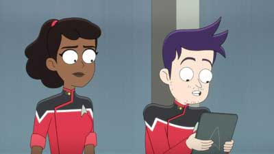 Star Trek: Lower Decks Screencaps "The Best Exotic Nanite Hotel" (S5:E3)