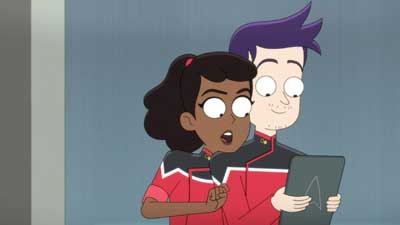 Star Trek: Lower Decks Screencaps "The Best Exotic Nanite Hotel" (S5:E3)