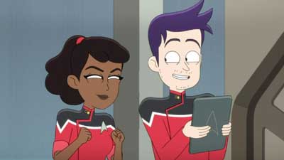 Star Trek: Lower Decks Screencaps "The Best Exotic Nanite Hotel" (S5:E3)