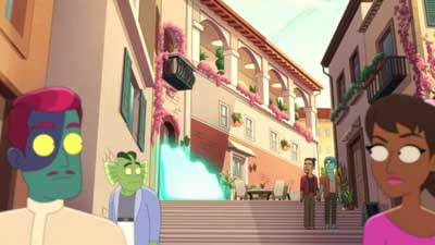 Star Trek: Lower Decks Screencaps "The Best Exotic Nanite Hotel" (S5:E3)