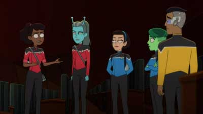 Star Trek: Lower Decks Screencaps "The Best Exotic Nanite Hotel" (S5:E3)