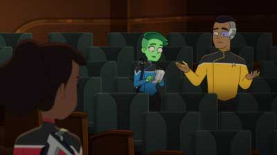 Star Trek: Lower Decks Screencaps "The Best Exotic Nanite Hotel" (S5:E3)