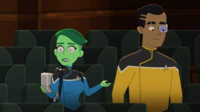 Star Trek: Lower Decks Screencaps "The Best Exotic Nanite Hotel" (S5:E3)