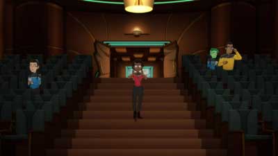 Star Trek: Lower Decks Screencaps "The Best Exotic Nanite Hotel" (S5:E3)