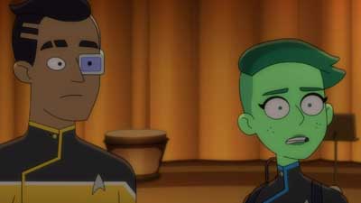 Star Trek: Lower Decks Screencaps "The Best Exotic Nanite Hotel" (S5:E3)