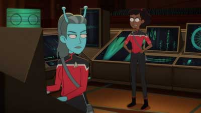 Star Trek: Lower Decks Screencaps "The Best Exotic Nanite Hotel" (S5:E3)