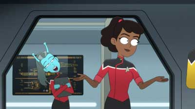 Star Trek: Lower Decks Screencaps "The Best Exotic Nanite Hotel" (S5:E3)