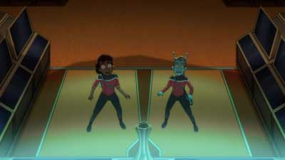 Star Trek: Lower Decks Screencaps "The Best Exotic Nanite Hotel" (S5:E3)