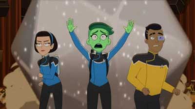 Star Trek: Lower Decks Screencaps "The Best Exotic Nanite Hotel" (S5:E3)