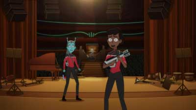 Star Trek: Lower Decks Screencaps "The Best Exotic Nanite Hotel" (S5:E3)