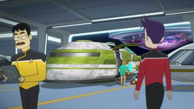 Star Trek: Lower Decks Screencaps "The Best Exotic Nanite Hotel" (S5:E3)