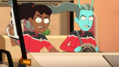 Star Trek: Lower Decks Screencaps "The Best Exotic Nanite Hotel" (S5:E3)