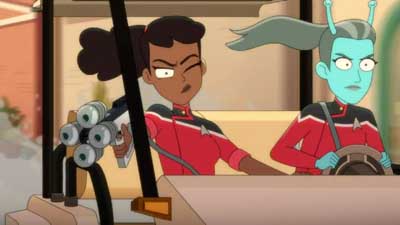 Star Trek: Lower Decks Screencaps "The Best Exotic Nanite Hotel" (S5:E3)