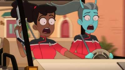Star Trek: Lower Decks Screencaps "The Best Exotic Nanite Hotel" (S5:E3)