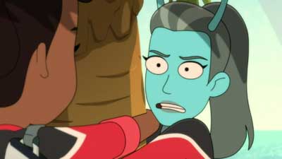 Star Trek: Lower Decks Screencaps "The Best Exotic Nanite Hotel" (S5:E3)