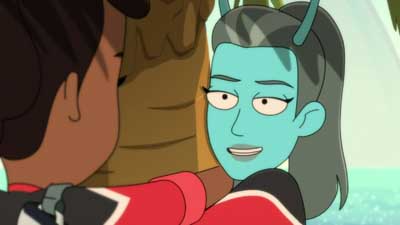 Star Trek: Lower Decks Screencaps "The Best Exotic Nanite Hotel" (S5:E3)