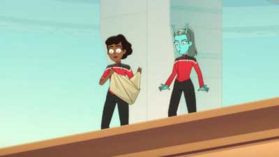 Star Trek: Lower Decks Screencaps "The Best Exotic Nanite Hotel" (S5:E3)