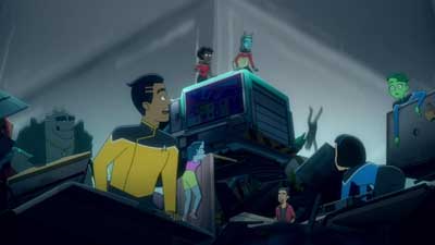 Star Trek: Lower Decks Screencaps "The Best Exotic Nanite Hotel" (S5:E3)