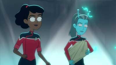 Star Trek: Lower Decks Screencaps "The Best Exotic Nanite Hotel" (S5:E3)